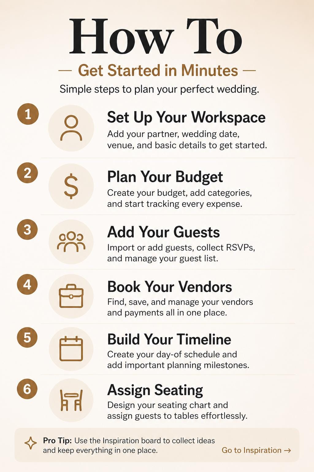 Interactive Wedding Planner wedding planning offline HTML mini app feature screen 9