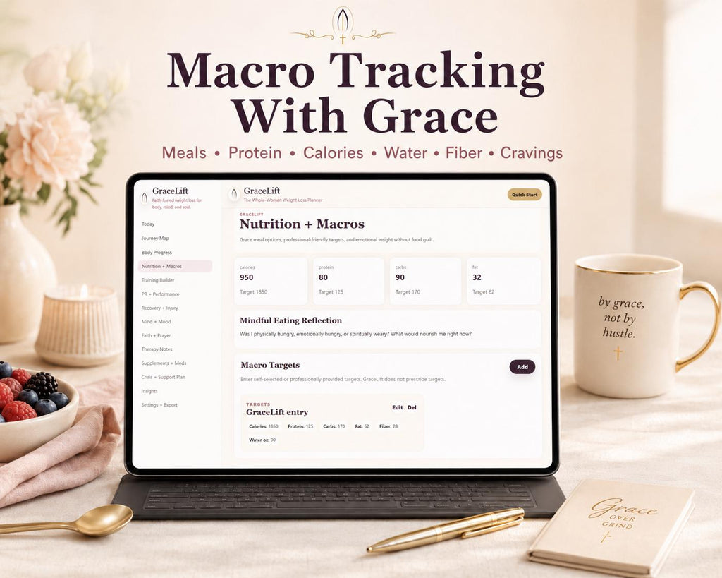 GraceLift faith-based wellness offline HTML mini app feature screen 5