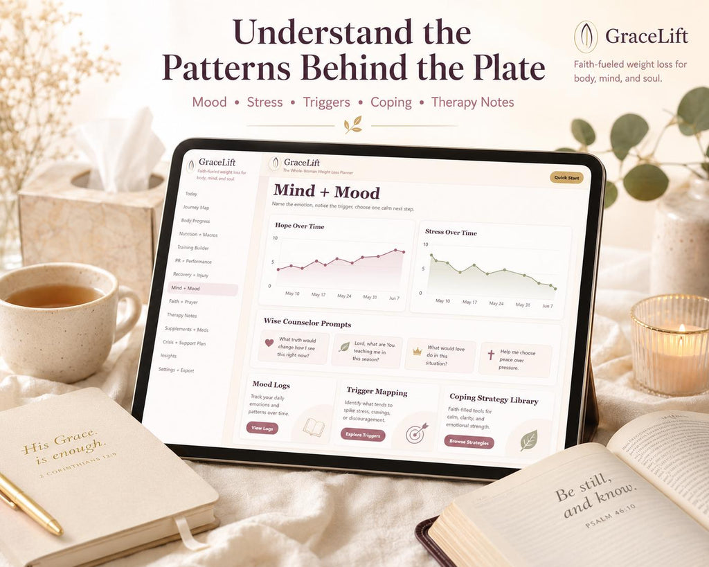 GraceLift faith-based wellness offline HTML mini app feature screen 8