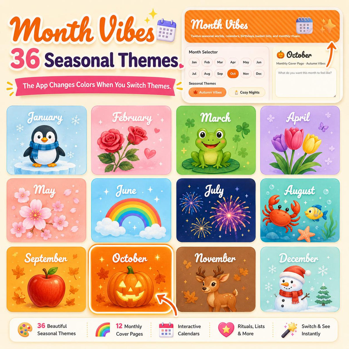 JoyJournal Studio personal growth journal offline HTML mini app feature screen 6