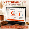 EvenHome™ household management offline HTML mini app dashboard