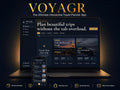 VOYAGR vacation planning offline HTML mini app dashboard