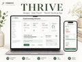THRIVE Budget Planner zero-based budgeting offline HTML mini app dashboard