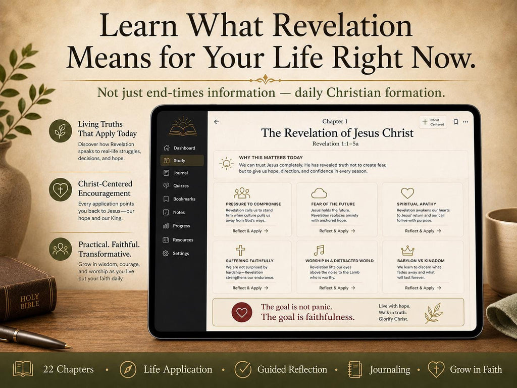 Book of Revelation Explained bible study offline HTML mini app feature screen 5