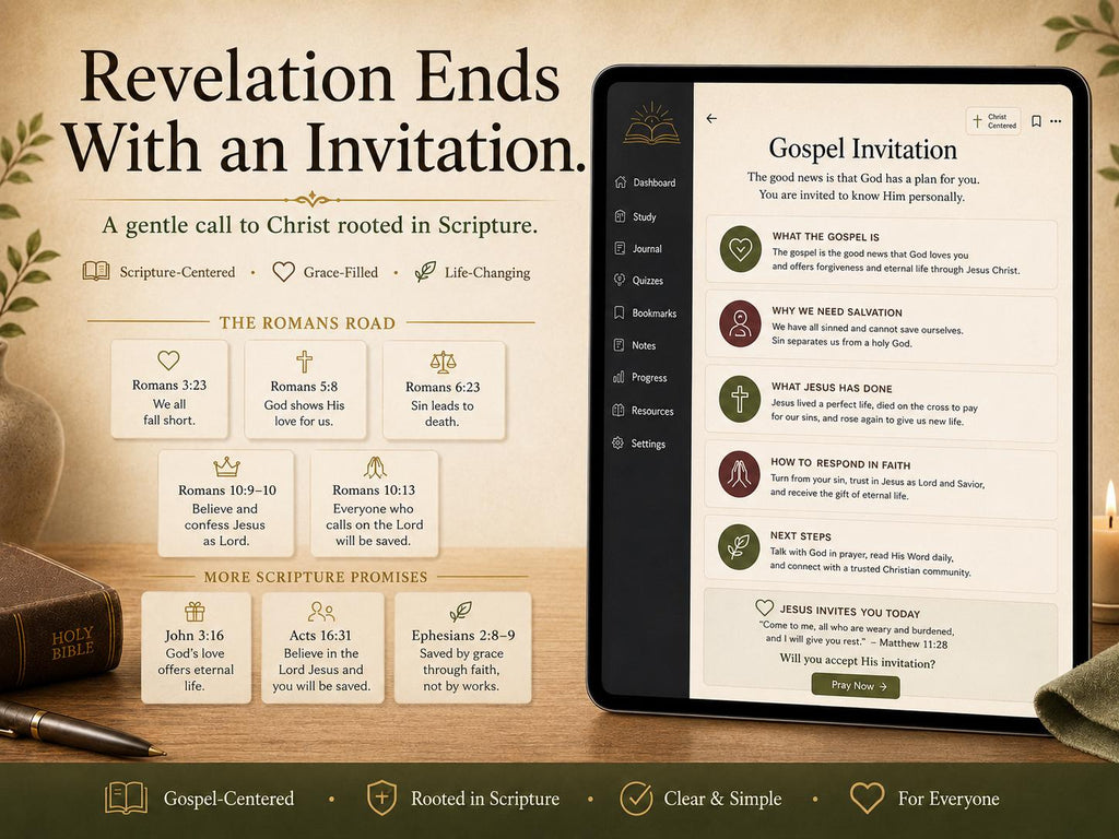 Book of Revelation Explained bible study offline HTML mini app feature screen 9