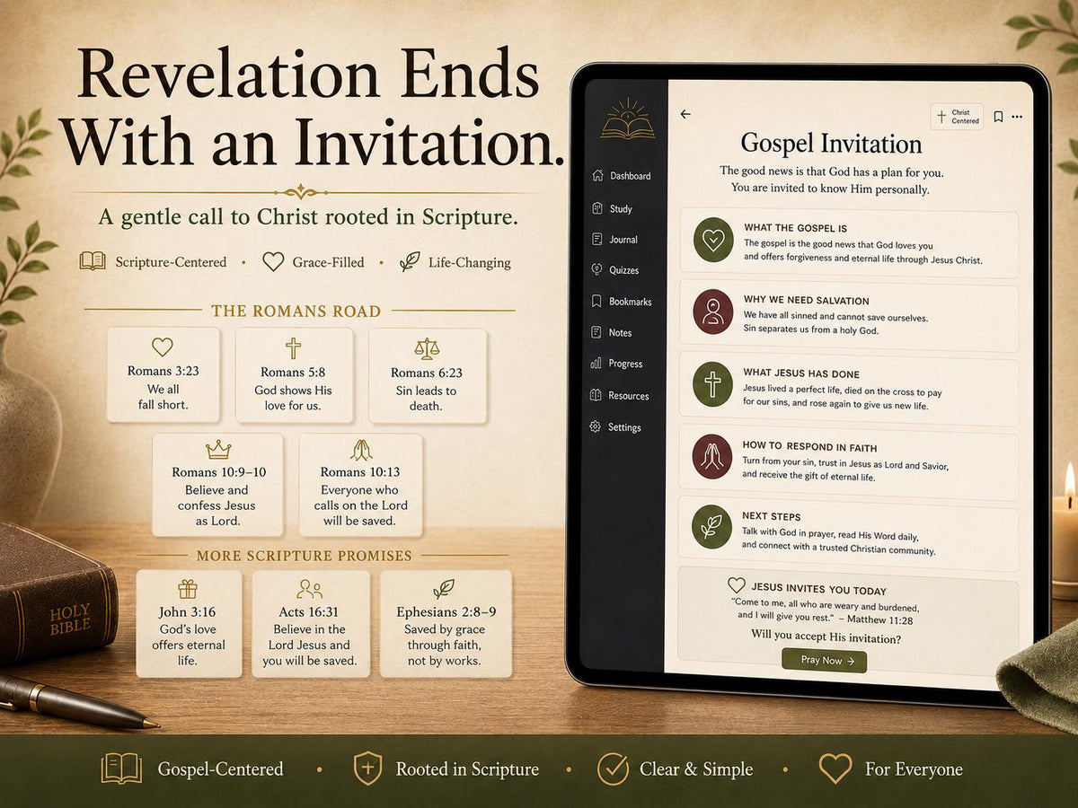Book of Revelation Explained bible study offline HTML mini app feature screen 9