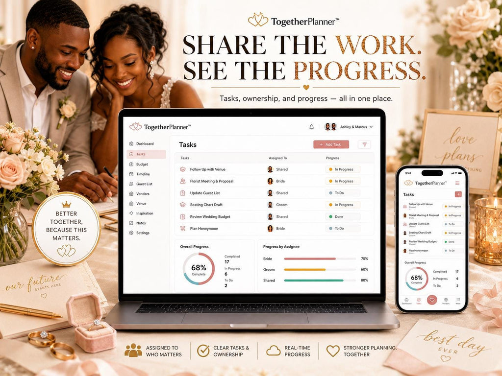 TogetherPlanner™ wedding partnership offline HTML mini app feature screen 3