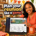 The Kinfolk Games™ family reunion planning offline HTML mini app dashboard