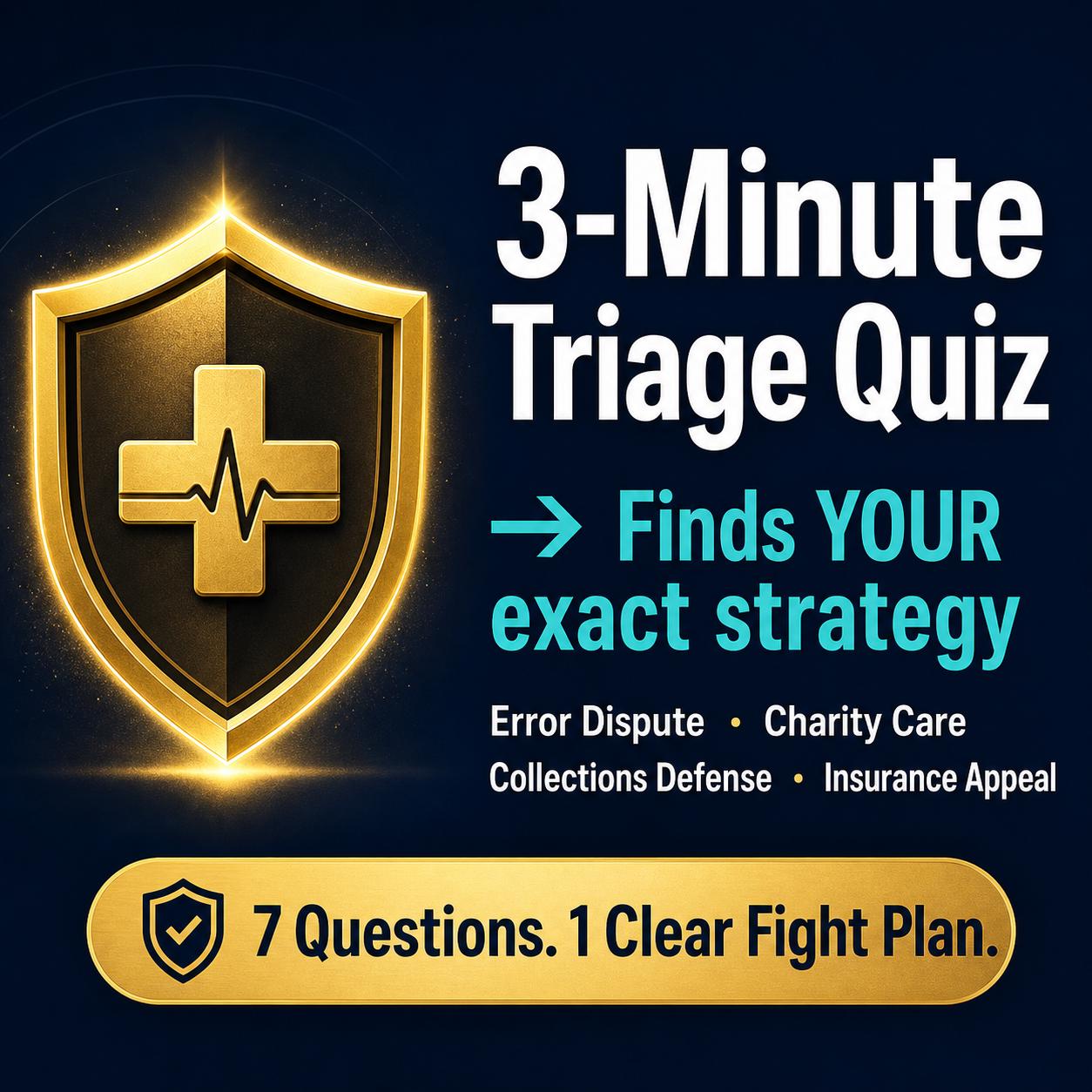 MedBill Fighter™ medical bill management offline HTML mini app feature screen 2