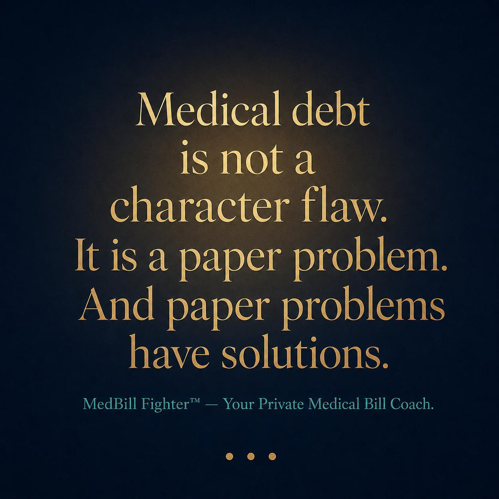 MedBill Fighter™ medical bill management offline HTML mini app feature screen 8