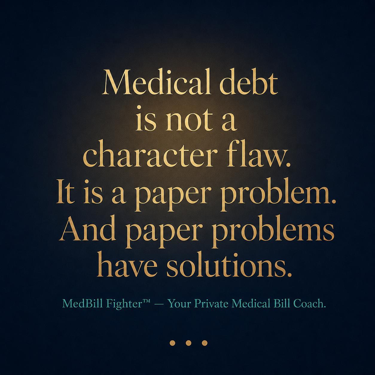 MedBill Fighter™ medical bill management offline HTML mini app feature screen 8