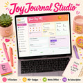 JoyJournal Studio personal growth journal offline HTML mini app dashboard