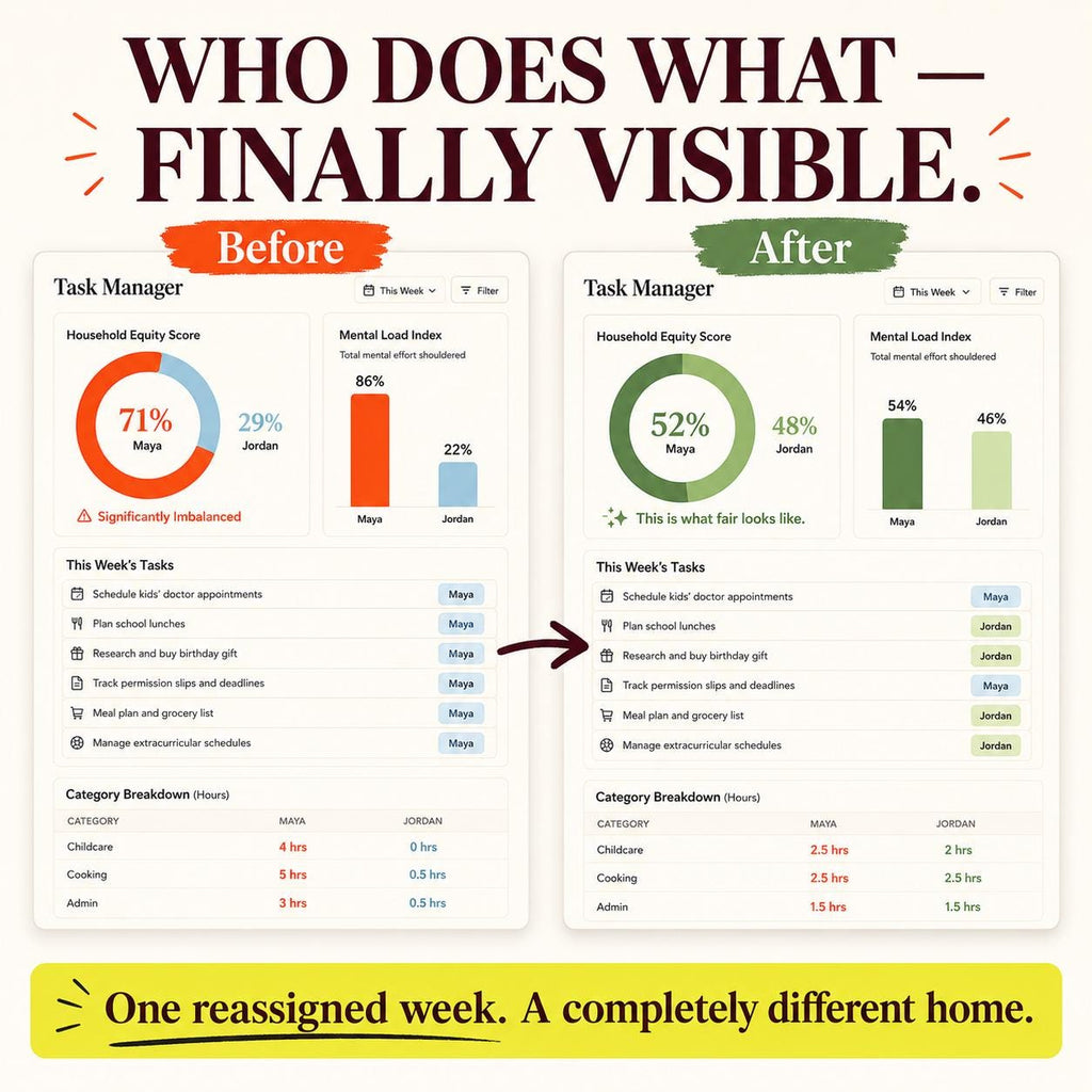 EvenHome™ household management offline HTML mini app feature screen 3