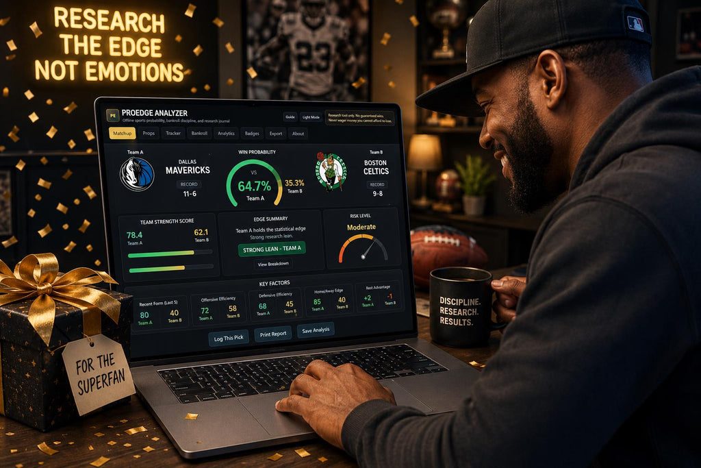 ProEdge Analyzer sports analytics offline HTML mini app dashboard