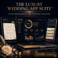 Luxury Wedding App Suite™ offline html mini app bundle offline HTML mini app dashboard