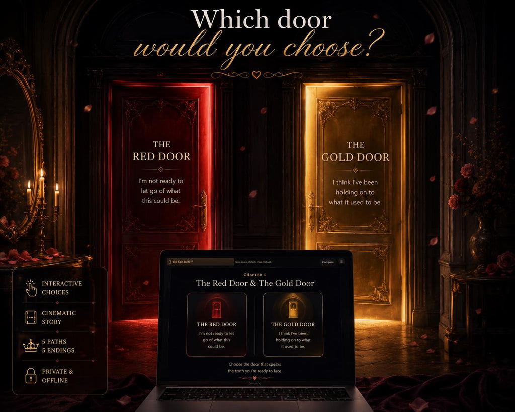 The Exit Door™ breakup recovery offline HTML mini app feature screen 3