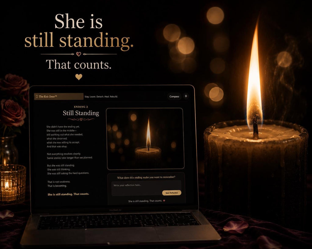 The Exit Door™ breakup recovery offline HTML mini app feature screen 6