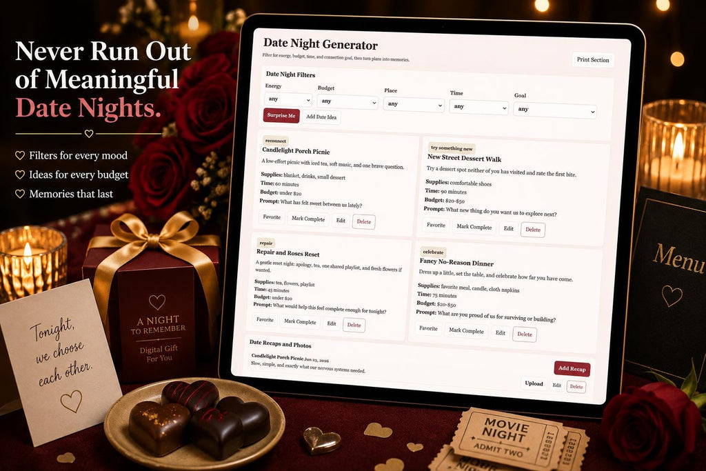 Green Flag Love Growth couples growth offline HTML mini app feature screen 9