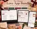 Love App Bundle offline html mini app bundle offline HTML mini app dashboard