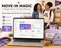 Move-In Magic™ college move-in offline HTML mini app dashboard