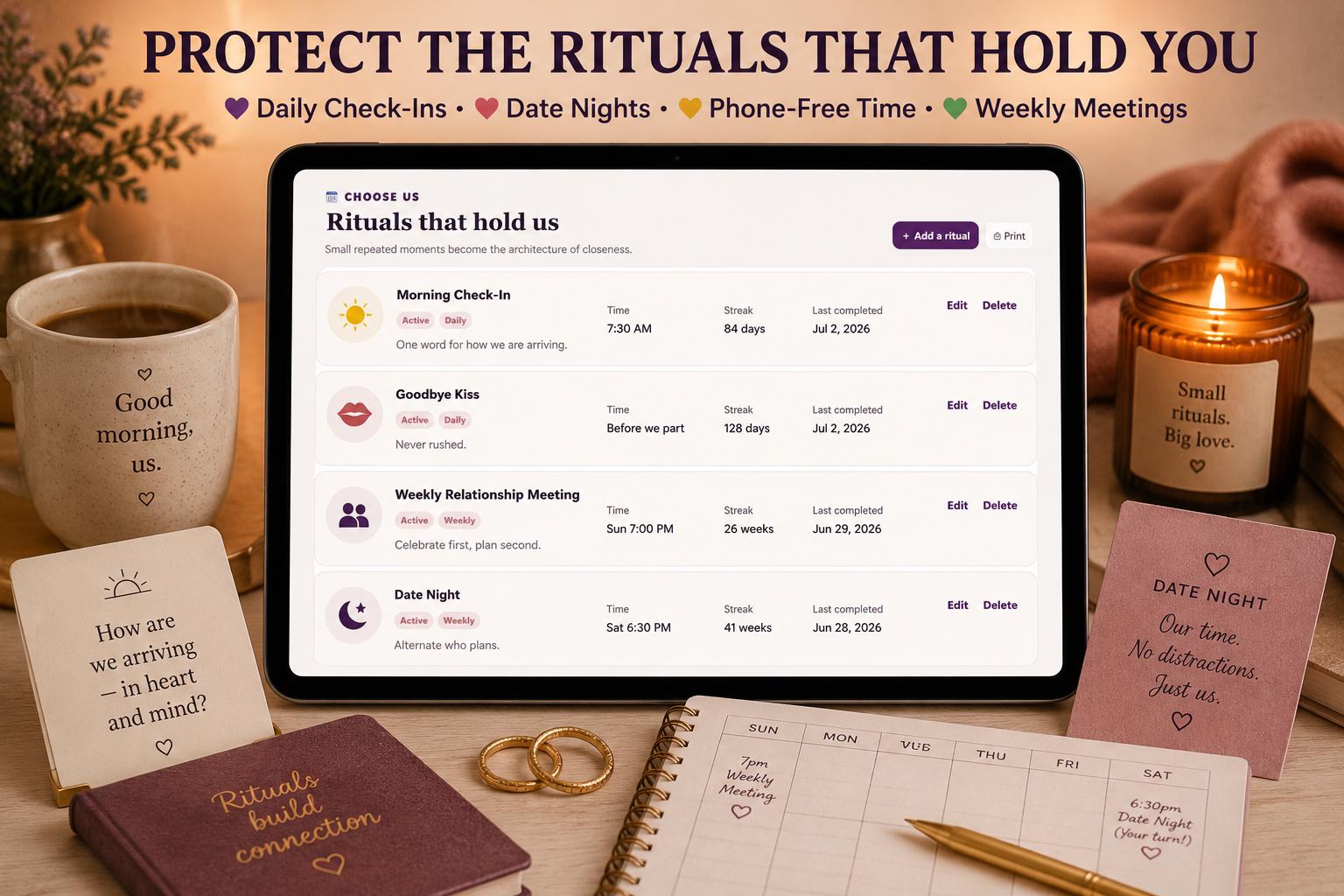 Choose Us couples relationship planning offline HTML mini app feature screen 5