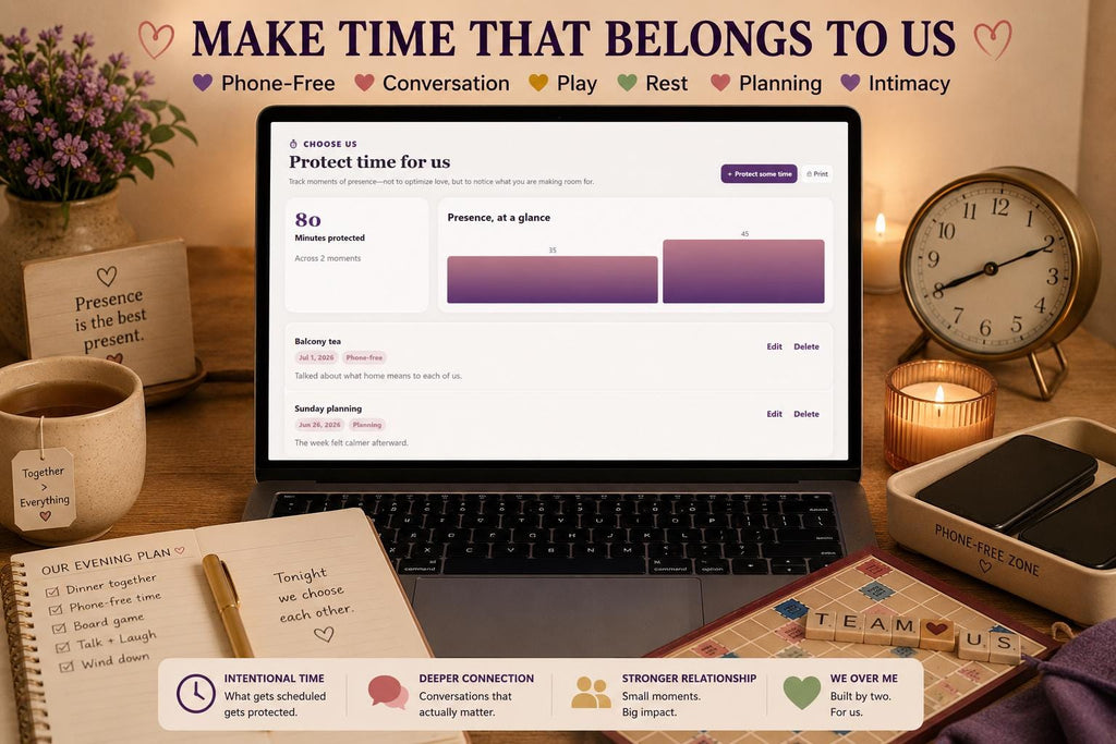 Choose Us couples relationship planning offline HTML mini app feature screen 7