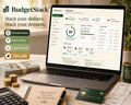 BudgetStack budget planning offline HTML mini app dashboard