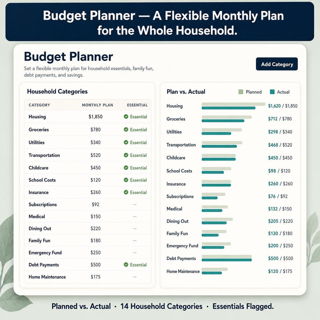 NestLedger™ family budgeting offline HTML mini app feature screen 6