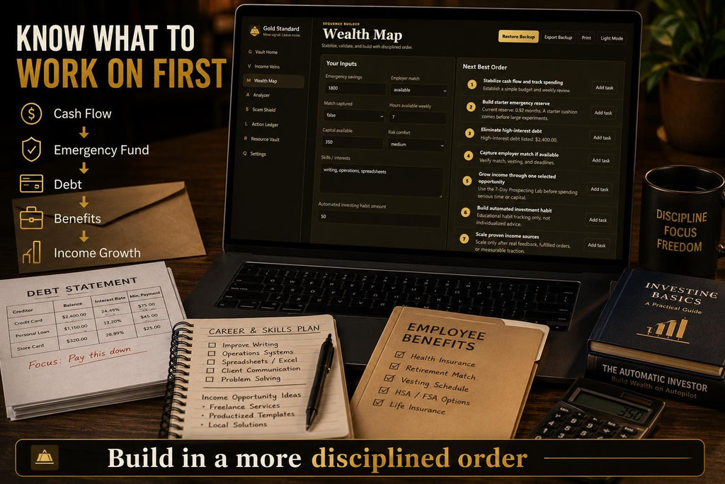 Side Hustle Planner side hustle planning offline HTML mini app feature screen 4