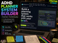 ADHD Planner System Builder adhd planning offline HTML mini app dashboard