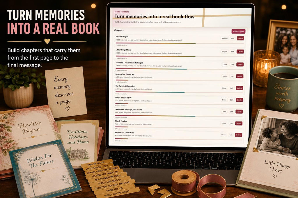 Personalized Memory Book memory & keepsakes offline HTML mini app feature screen 5