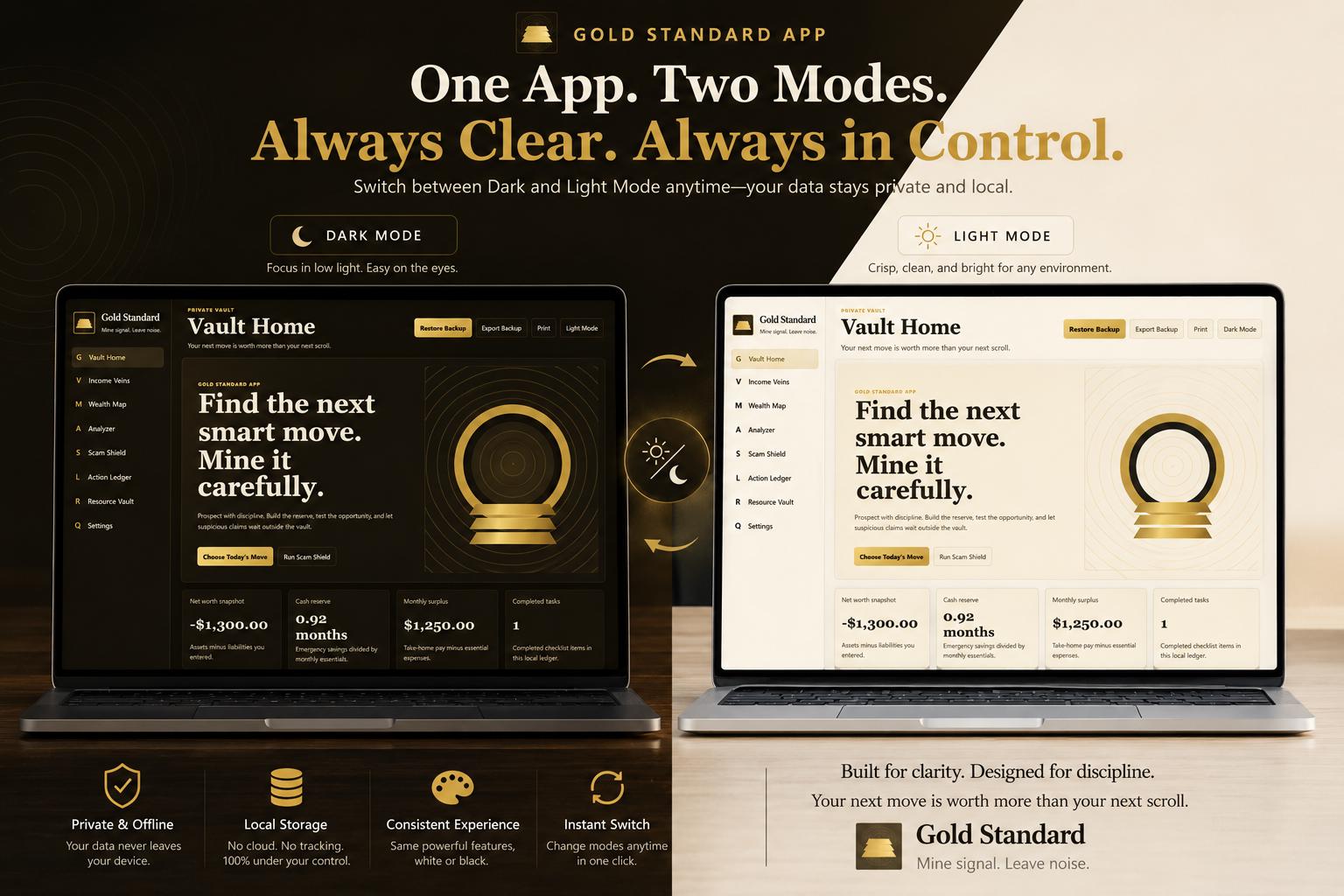 Side Hustle Planner side hustle planning offline HTML mini app feature screen 6