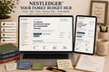 NestLedger™ family budgeting offline HTML mini app dashboard